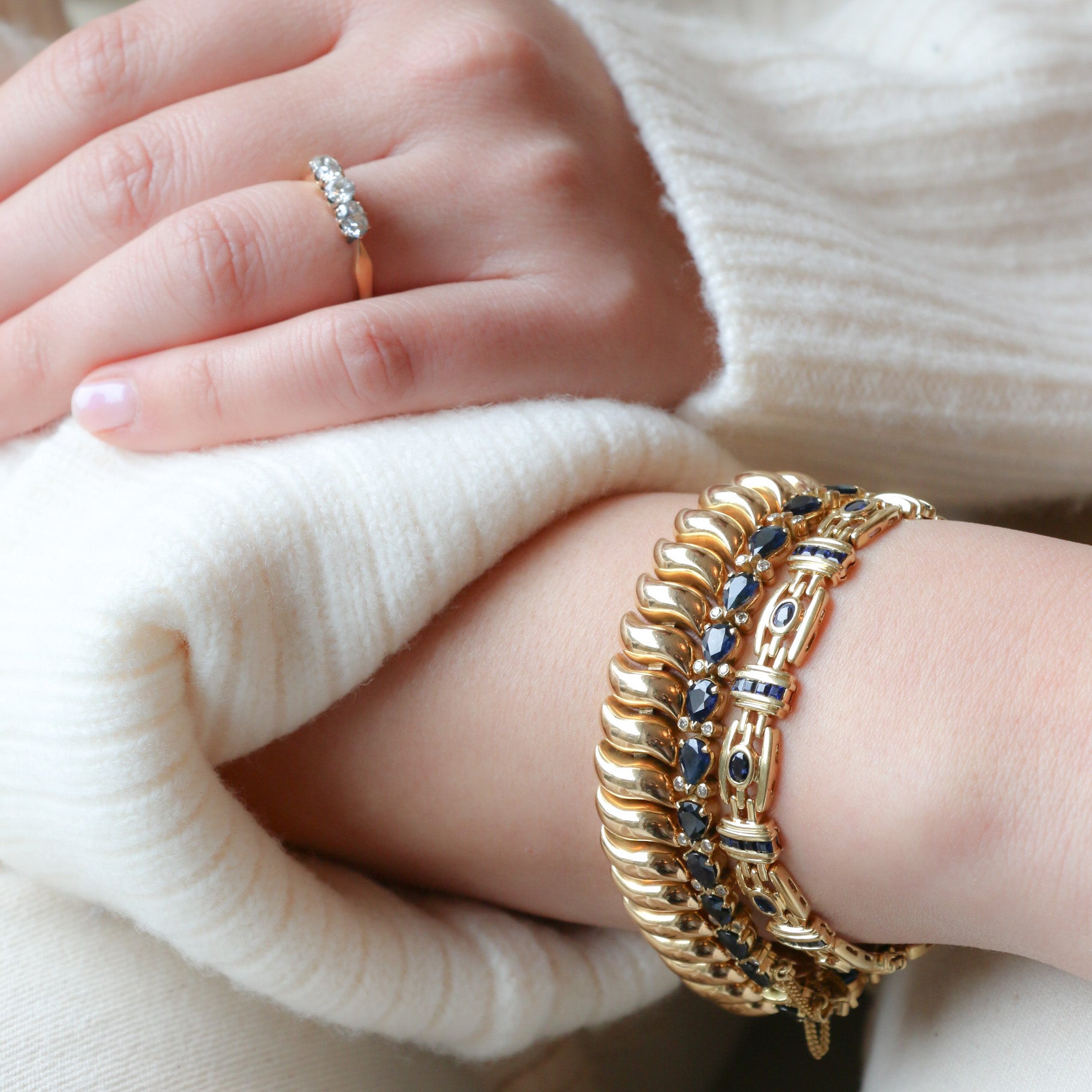 Bijoux or 18 carats collection vintage - Rachat or Cannes Antibes